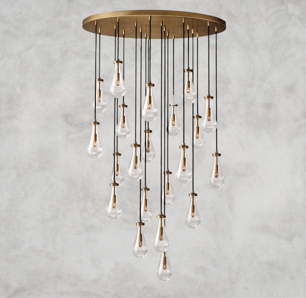 Rain Round Chandelier 18", 36", 47", 60"